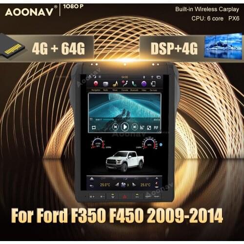 2 din Android car GPS radio multimedia player For Ford F350 F450 2009-2014 car GPS navigation DvD Stereo receiver player