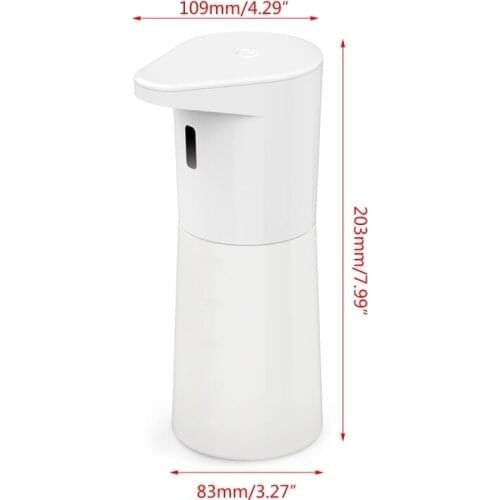 Automatic Soap Dispenser Touchless Auto Hand Sanitizer Liquid Sprayer Waterproof Infrared Motion Battery Operated 500ML for