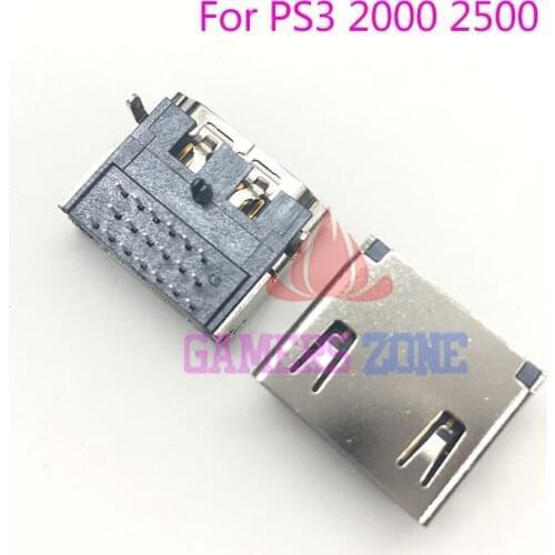 For Sony PS3 2000 2500 HDMI -compatible Port Socket Interface For Playstation 3 HDMI Connector