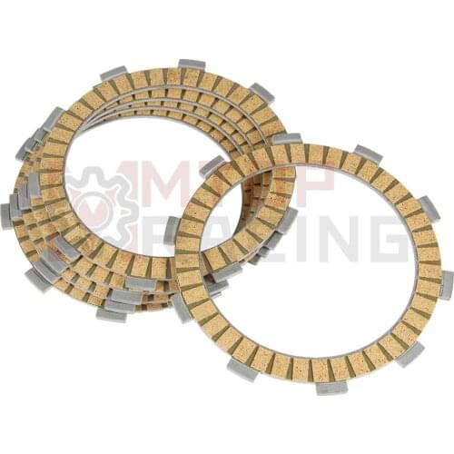 Clutch Friction Disc Plates For Yamaha TW125 TT-R225 1999-2004 TW200 Trailway 1987-2018 TW225E 2002-2007 TT-R230 2005-2015 XT200