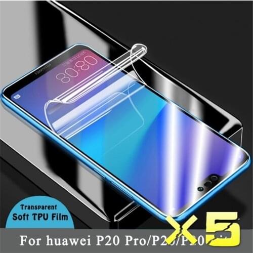 Hydrogel Film for Huawei P30 Lite P20 Pro Plus Screen Protector on/For Huawei P40/p30/p20 Lite/plus/pro Screen Protector Film
