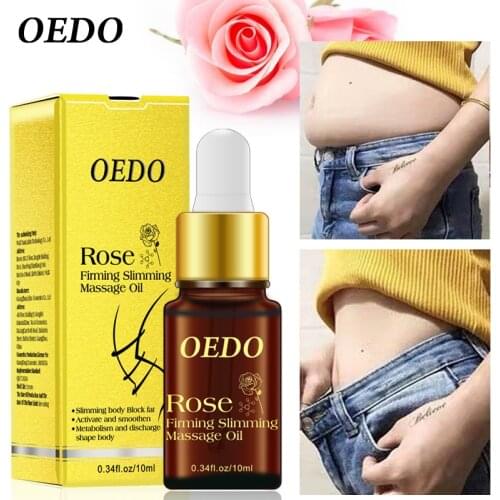 OEDO Slimming Massage Essential Oil Weight Loss Promote Fat Burning Thin Waist Stovepipe Firming Skin Shrink Pore Body Care