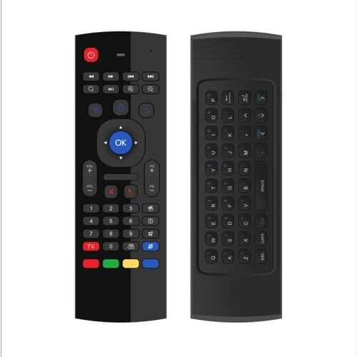 Upgrade Air Mouse Wireless Mini Keyboard 2.4GHz IR Remote Control for PC Android TV Box Laptop Smart TV HTPC Network Player