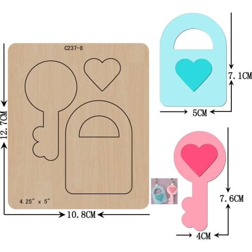 New Wooden die Scrapbooking C237-8 Cutting Dies