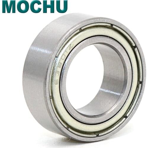 MOCHU 63801ZZ 12X21X7 63801 Bearing 63801Z ABEC-3 Single Row Deep Groove Ball Bearings Metric