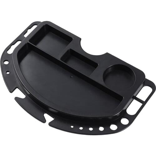 Tools Holder Plate For Workshop Easy Install Multi Compartments Cycling Parts Black Bicycle Repair Stand Tray Storage Bike