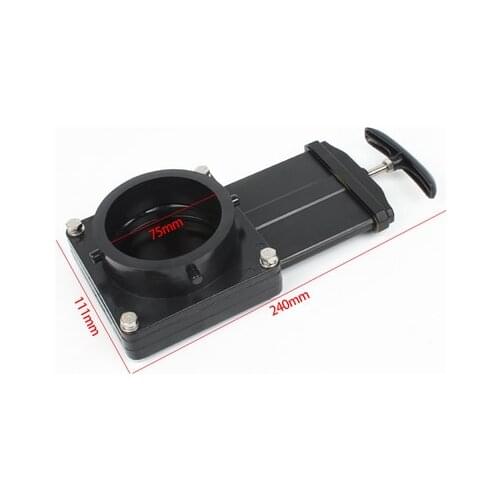 RV Sewage valve RV modified 3 inch hand drain valve Modified parts valve RV waste valve