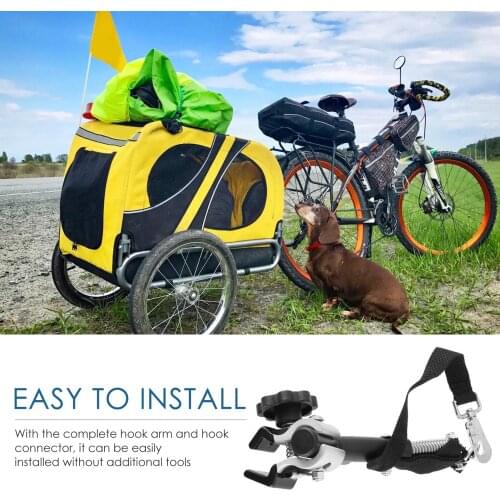 MTB Bike Trailer Hitch Linker Universal Bicycle Trailer Classic Hitch Model Baby Pet Hitch Linker Easy To Install Bike Accessoy