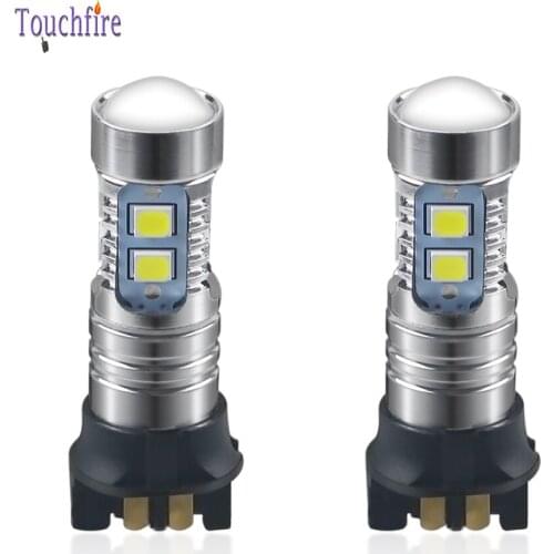 10PCS PW24W LED Bulbs Canbus No Error Turn Signal Light Daytime Running Light DRL Amber White Ice Blue Wholesale Dropshipping