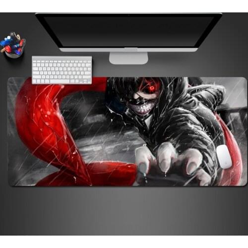 Violence Scarlet Cool Action Game Mouse Pad High Quality Smooth Big Desk Desktop Pad Hot Selling Laptop Keyboard Mouse Pads