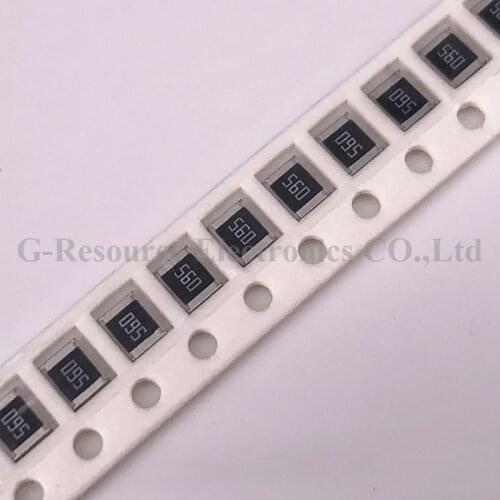 Free shipping 100 PCS / lot 1210 5% 56R smd thick film chip resistor