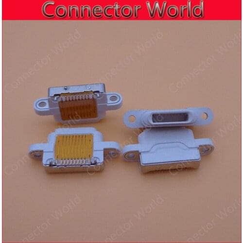 10pcs/lot white DC Power Mini USB Jack for Apple iPad 5 iPhone Ipad Mini 2 Charging Port Female Socket Micro USB connector 10pin