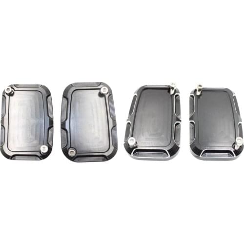 2x Pump Front Brake Master Cover For Harley FLRT 2015-2017