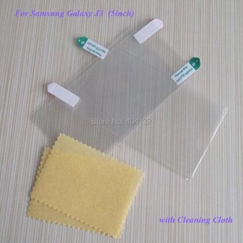 500PCS/Lot By DHL Ultra-Clear Screen Protectors For Samsung Galaxy J3 Protective Film