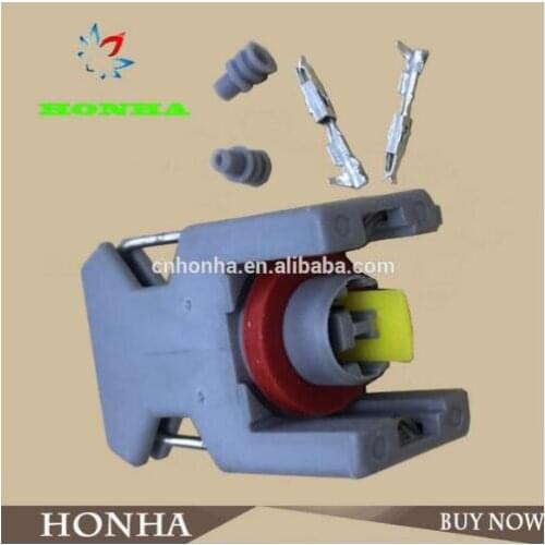 DJ70285-1.5-21 For Delphi 2 Pin female Auto fuel injector spray nozzle oil atomizer plug connector