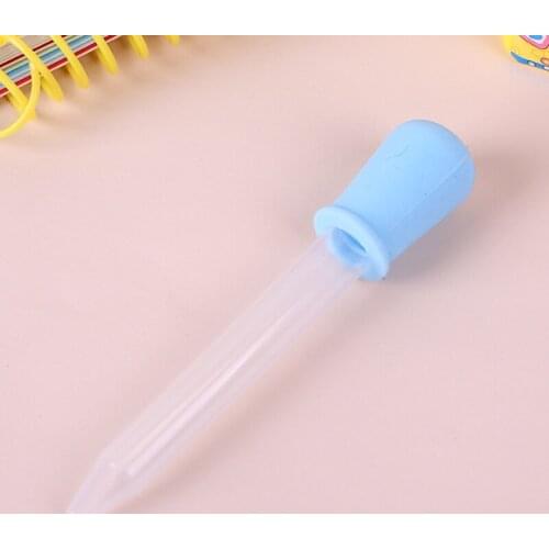 Baby Medicine Dropper Clear Silicone Plastic Pipette Liquid Food Feeding Droppers Burette EIG88