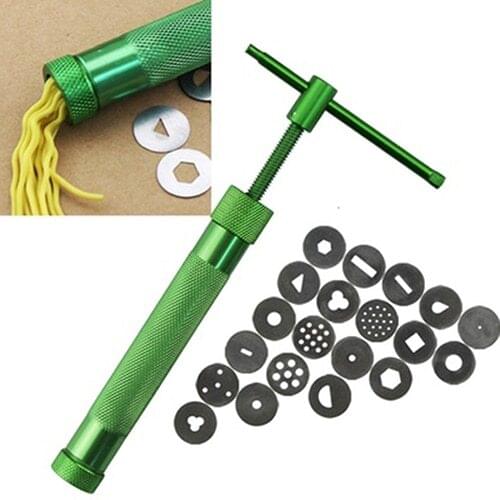 Cake Decorating Sugar Paste Extruder DIY Craft Sculpture Sugarcraft Tools