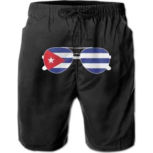 Hawaii Pants Causal R333 Breathable Quick Dry Humor Graphicrunning Cuban Flag Cuba Sunglasses T Shirt Cuban Flag Cuba