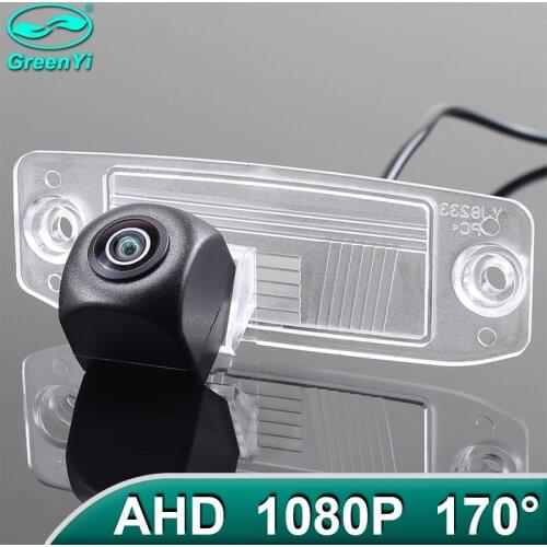 GreenYi 170° 1080P HD AHD Vehicle Rear View Camera For Kia K3 Freddy Sorento Borrego Carens Hyundai Elantra Sonata Car