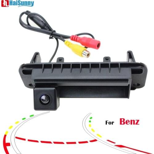 HaiSunny Dynamic Track Trunk Switch Back Door Handle Camera Rear View Camera Reversing Camera For Mercedes Benz C W204 C200