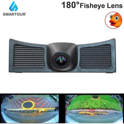 HD 180 Degree Fisheye Lens Parking Camera For Toyota Land Cruiser 2019 Car Front Camera Waterproof Night Vision CCD 12V