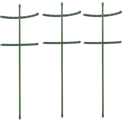 Small Plant Support Grow Healthily Easy To Install Double Layer Detachable Plastic Reusable Durable For Garden Flowers Frame