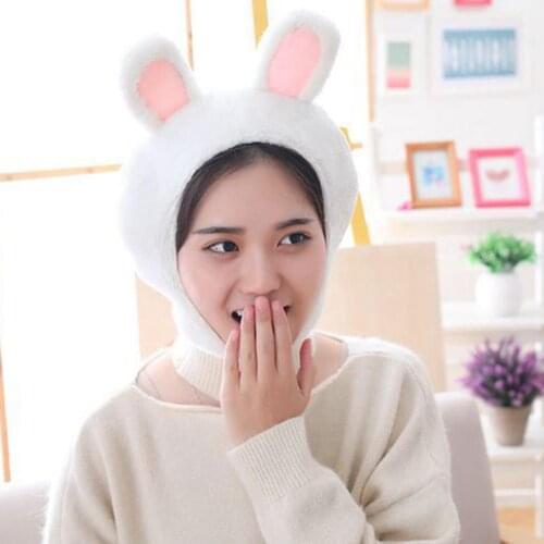 Plush Rabbit Frog Animal Earflap Warm Beanie daily Cap Hat Costume Parties Supplies for Kids Girls Girlfriend Women Accessories