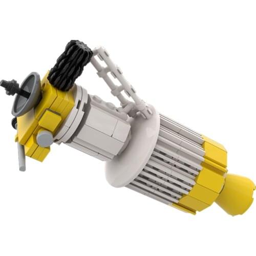 MOC Universe Spaceship Building Blocks Astronomical Observation Space Airship Spacecraft Bricks Idea Assemble Toys For Kid Gifts