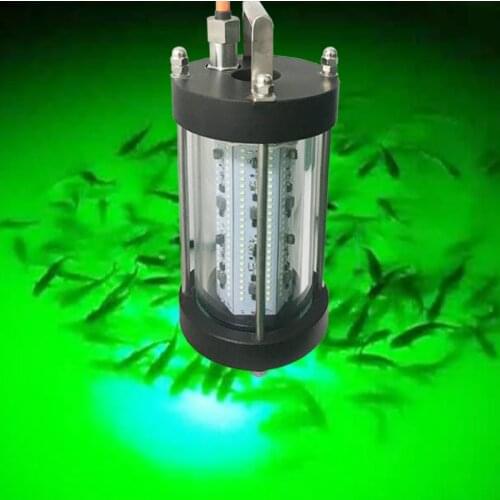 DC12V 300W/400W LED Underwater Fishing Light LED Fishing Boat Light IP68 Waterproof 360 Degree Lure Lights