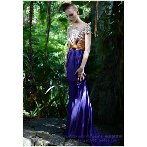 Free shipping new fashion 2018 hot&sexy vestido de festa special long casual women cap sleeve party elegant bridesmaid dresses