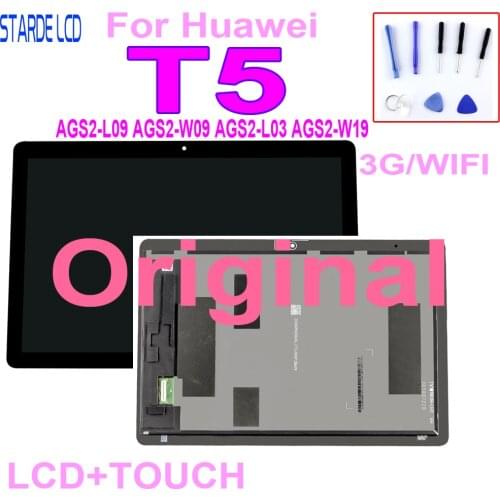 For 10.1' Huawei MediaPad T5 10 AGS2-L09 AGS2-W09 AGS2-L03 AGS2-W19 Version Lcd Display Touch Screen Digitizer Pannel Assembly