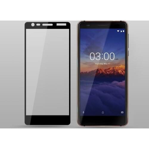 10pcs/lot 3D Tempered Glass For Nokia 3.1 Full Cover 9H Protective film Screen Protector For TA-1049 TA-1057 TA-1063 TA-1070