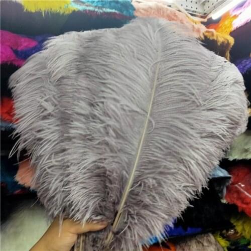 Promotion 50pcs/lot High Quality Skin Powder Ostrich Feather Jewelry Celebration for Party Craft Feathers for Crafts Plumas
