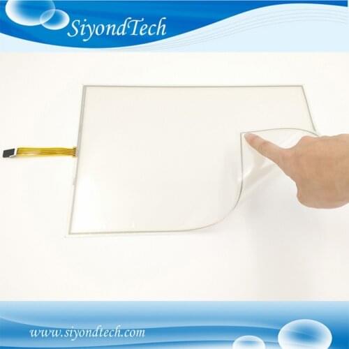 Free Shipping!!! 1PC 15inch 0.5MM Film to Film Resistive Touch Screen 322MM*247MM Digitizer +Controller