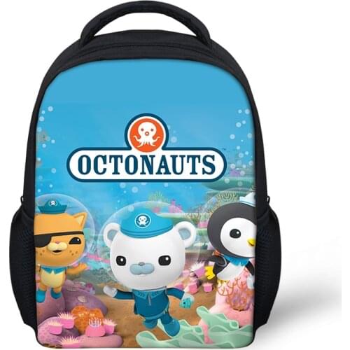 HaoYun Kindergarten Kids Backpack The Octonauts Pattern Babies School Book Bags Cartoon Anime Design Boys Girls Small Bags