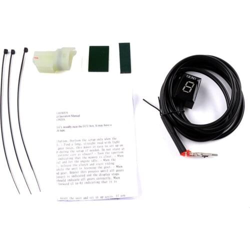 Motorcycle LCD Electronics 1-6 Level Gear Indicator Digital Gear Meter For Honda CMX500 CMX300 Rebel 2017 CB1300 S/F 2003-2015