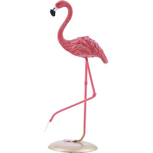 Pink Flamingo Flamingo Figurine Large Birds Decoration Yard Decor Realistic