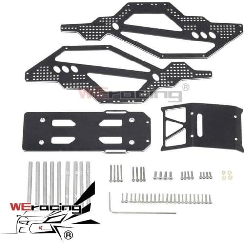 Aluminium Rock Racer Conversion Chassis Fit Axial SCX24 1/24 Simulation Model Axial SCX24 Retrofit Kit Modification Kit