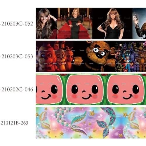 50 yards/lot) Wholesale price 25mm 38mm cartoon ribbon