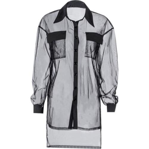 Прозрачные блузки NUFASLOS China At AliExpress