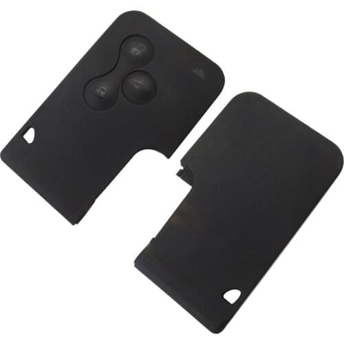 OkeyTech High Quality Remote Car Key Shell 3 Button For Renault Megane2 3 Clio Grand Case Cover Car Key smart card without blade