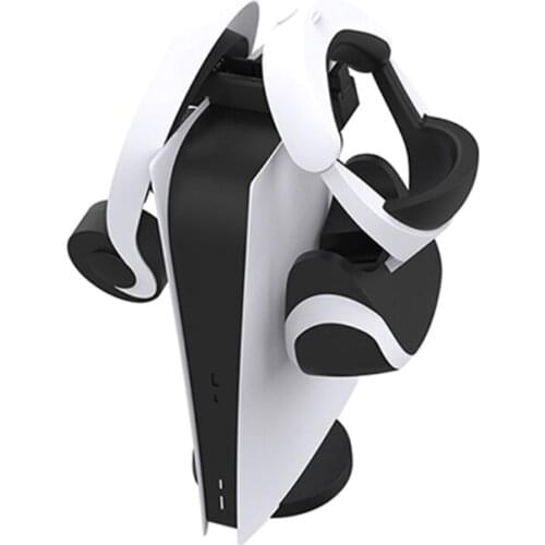 28EA Dual Head Headphone Stand Mount Holder Mini Gaming Headset Hanger Hook For PS5