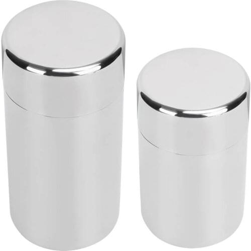 Portable 304 Stainless Steel Sealed Tea Leaf Storage Jar Canister Coffee Bean Container 400/550ML Tea Container