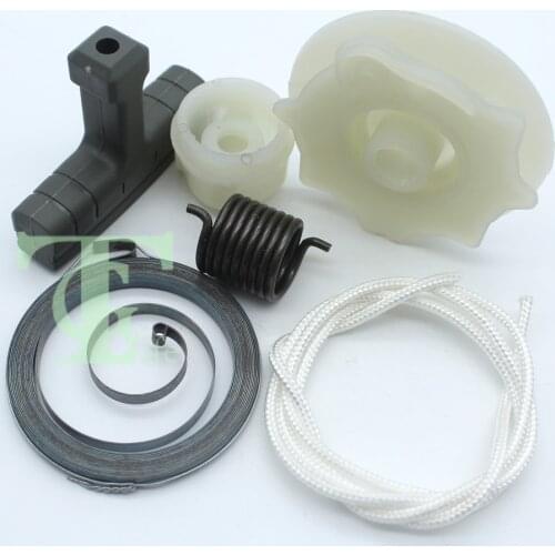 Recoil Starter Start Pulley Spring Repair Kit For Husqvarna 137 142 235 236 240 530071966 530042095 Chainsaw Engine Motor Parts