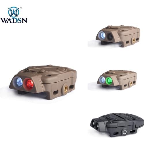 WADSN Princeton Tactical softair Helmet light with Remote Switch Light Tail White Red IR Weapon Lights fit For Picatinny Rail