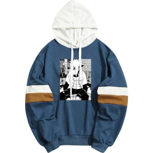 Novel Anime Hoodie Yondaime Hokage Namikaze Minato Deisgn Men Women Hoodies Fleece Sweatshirt Streetwear Dropship Clothing