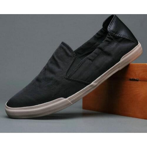 Men Casual Shoes Fashion Men Canvas Shoes Men Loafers Moccasins Slip On Mens Flats Male Driving Shoes A22-31Z