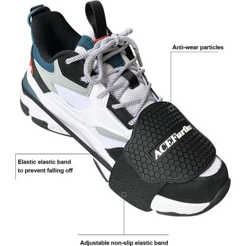 For Motorbike Shoes Protective Pad Anti-Skid Gear Shifter Men Shoe Protector Boot Cover Shifter Guards Motorcycle Accessories
