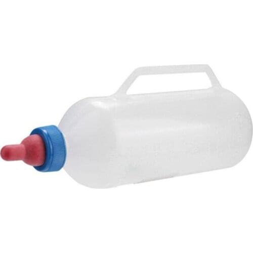 1L Lamb Nursing Bottle Feeding Goat Milk Bottle With Handle Plastic Durable-ABUX