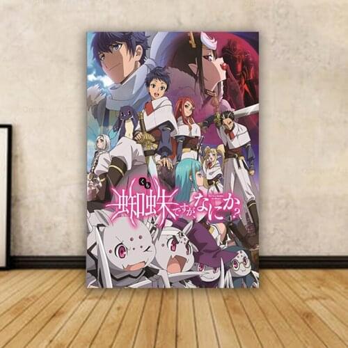 Anime So I'm A Spider So What Poster-Room Decoration-Cafe Bar-Home Decoration Theme Art Painting